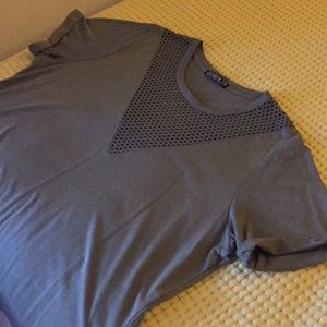 Mesh panel tee